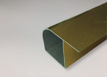 Mechanical Anodize Polished Aluminium Profile For Kitchen Cabinet Sliding Doors