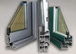 High Performance Aluminium Window Profiles , Anodized Aluminium Edge Profile